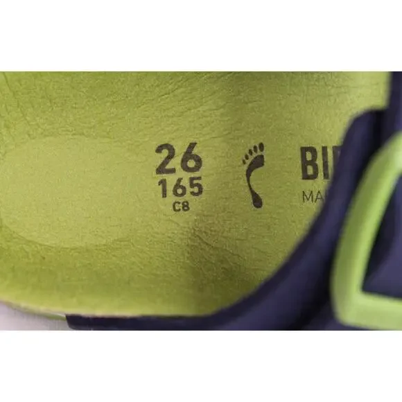 *NEW IN BOX* BIRKENSTOCK ARIZONA KIDS DESERT SOIL VIBRANT BLUE - Picture 9 of 10